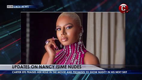 Nancy Isime on how she got her nude scenes in Shanty Town.。